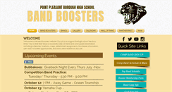 Desktop Screenshot of pointpleasantborobandboosters.org